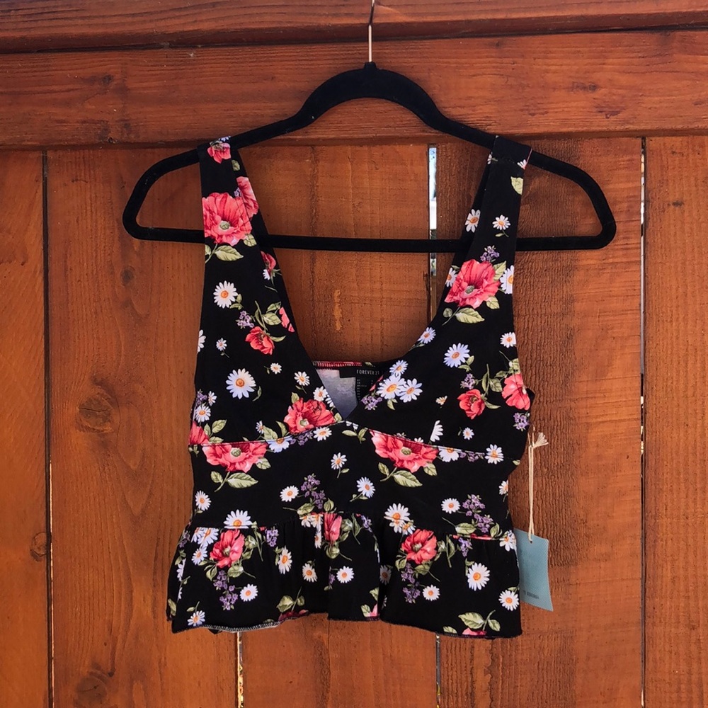 Floral Crop Top